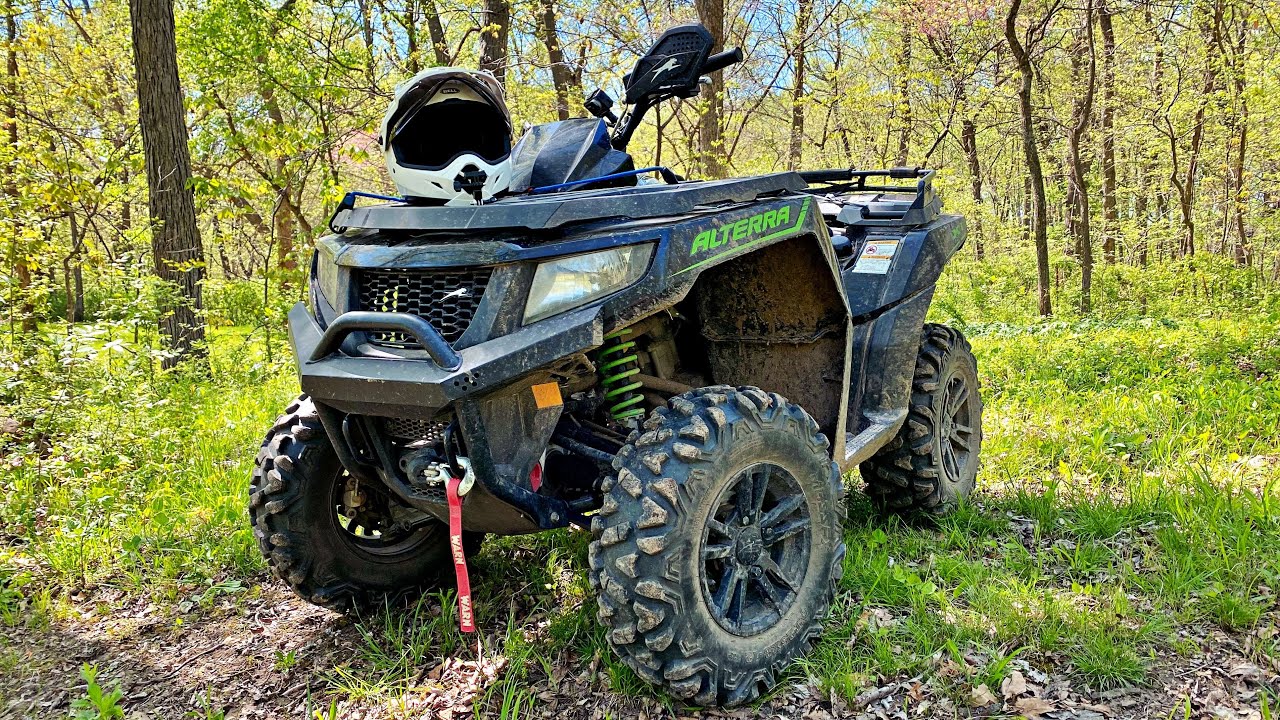 Как заменить масло на квадроцикле Arctic Cat