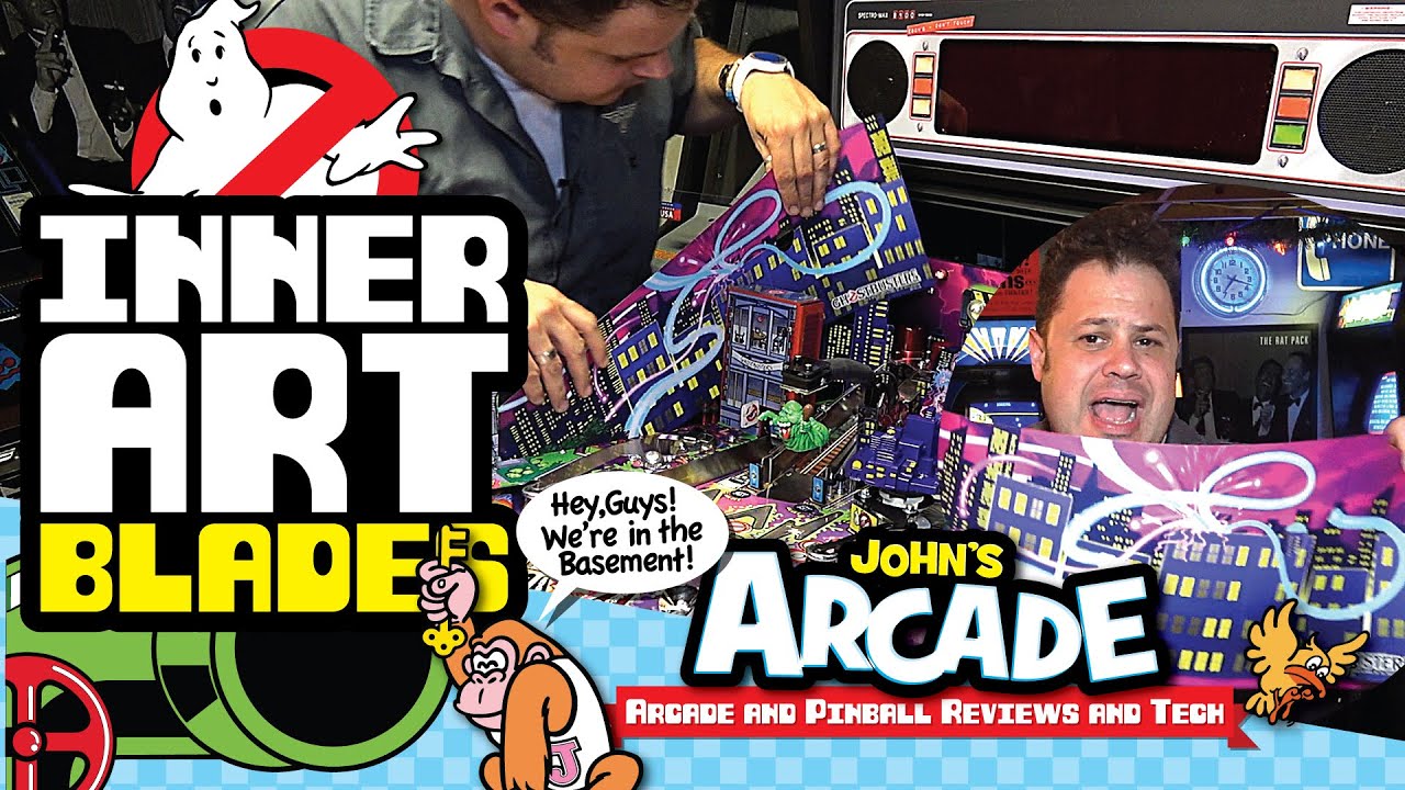 Ghostbusters Pinball Inner Art Blades Install Sucks! New Stern How To and Review. Is it worth $75?