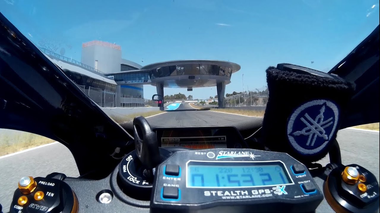 OnBoard Jerez - JoerRacerTeam - Yamaha R1 2015 - B.L.  1:53