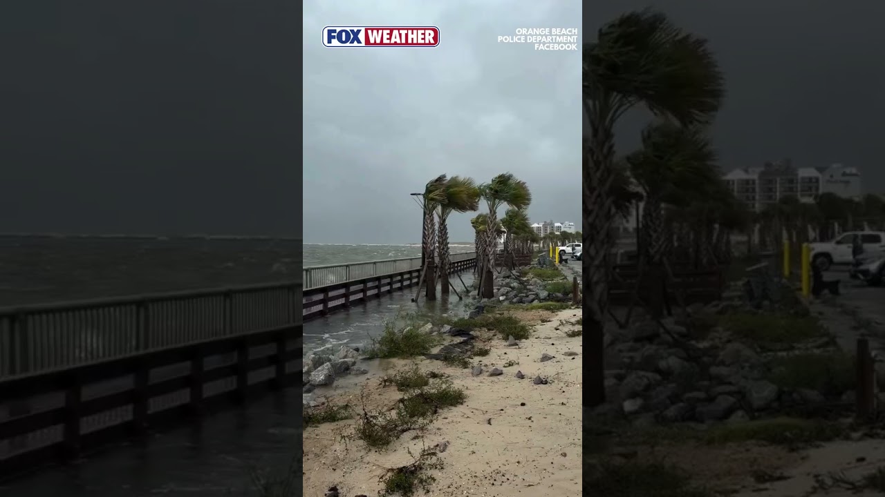 Watch: Tropical Storm Bertha Closes Gulf Coast Beaches