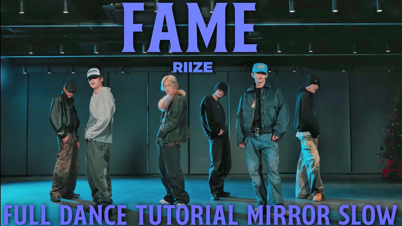 RIIZE-FAME FULL DANCE TUTORIAL MIRROR SLOW 