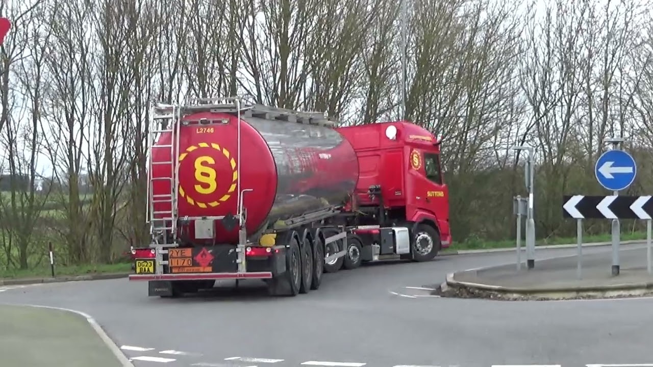 Truckspotting at Rothwell Truckstop A14, #trucking