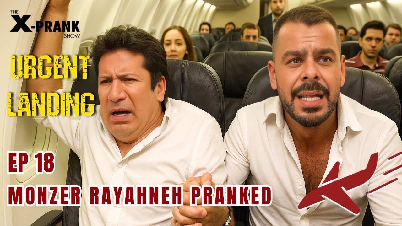 The X Prank Show: Urgent Landing – Ep 18 | Flight Scare Prank on Monzer  مقلب الطيارة بمنذر رياحنة