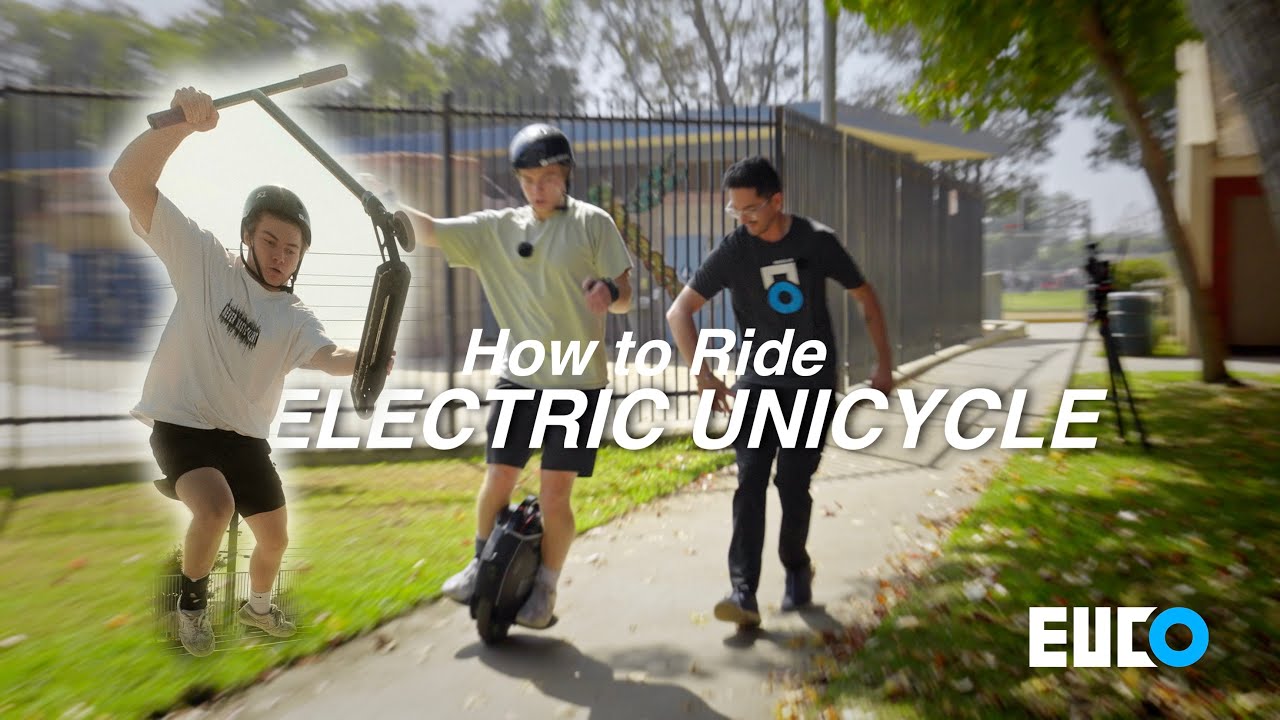 FOUR STEPS to Learning to Ride an Electric Unicycle with Josh Kreuger