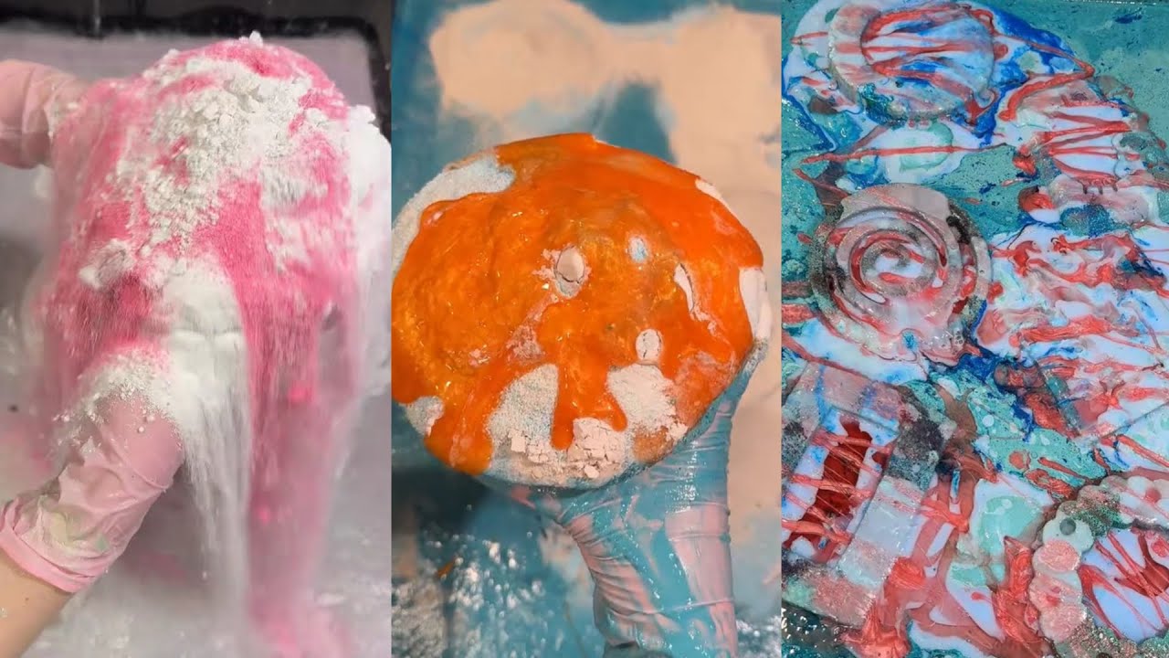 FULL CLEANTOK LIVE: laundry & can overload with colored powder and tydbol