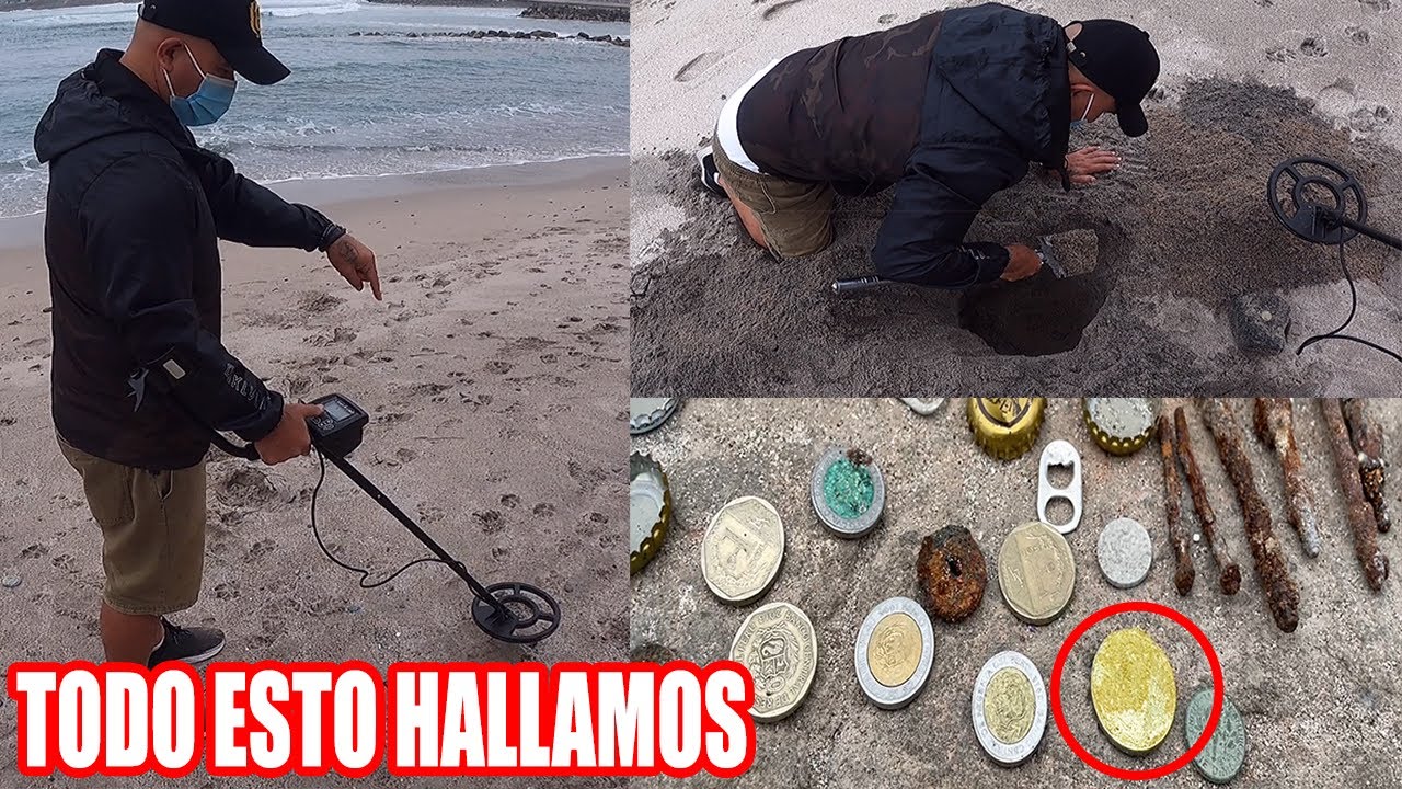 Todo esto puedes ENCONTRAR con un DETECTOR DE METALES en una PLAYA | DILO NOM&Aacute;S Ft. @MarkoTk