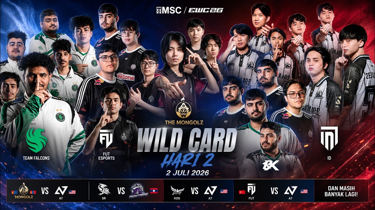 LIVE WILDCARD MSC x EWC 2026 DAY 2