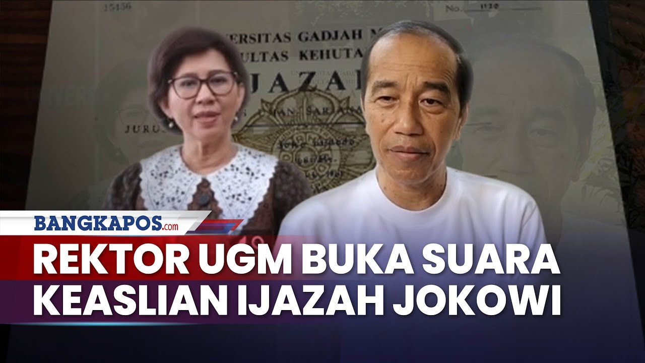 Rektor UGM Mendadak Muncul, Beri Pernyataan soal Keaslian Ijazah Jokowi: Kami Punya Dokumen Otentik