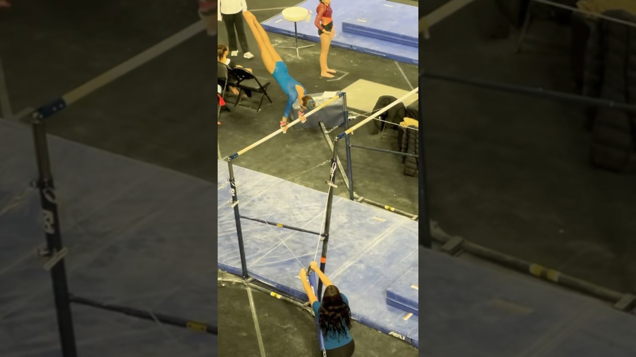 That Cast Scared Me! 9.700 Xcel Platinum Bar Routine.
