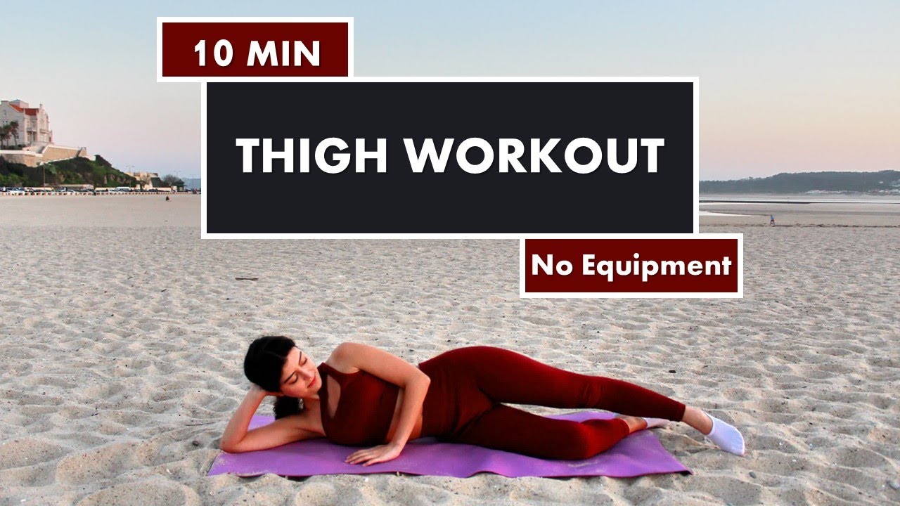 Thigh Workout on the Floor | 10 min Leg Workout Lying Down