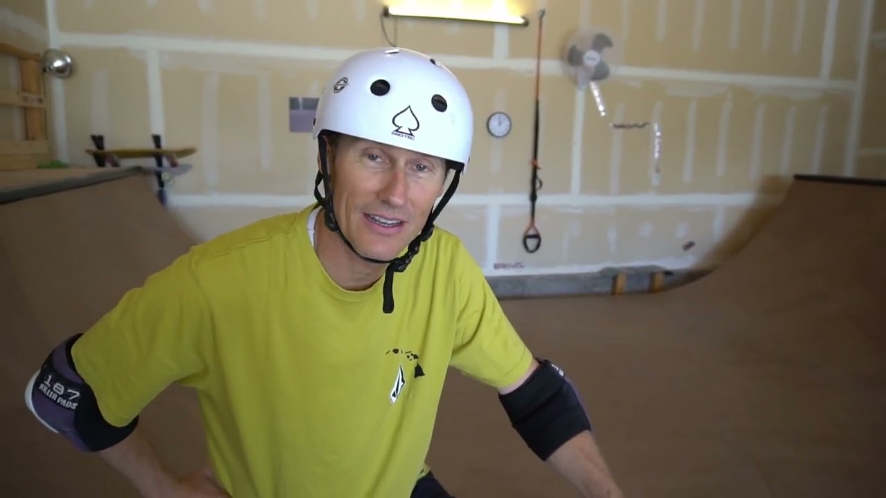 How to DROP IN on a Halfpipe Skateboarding