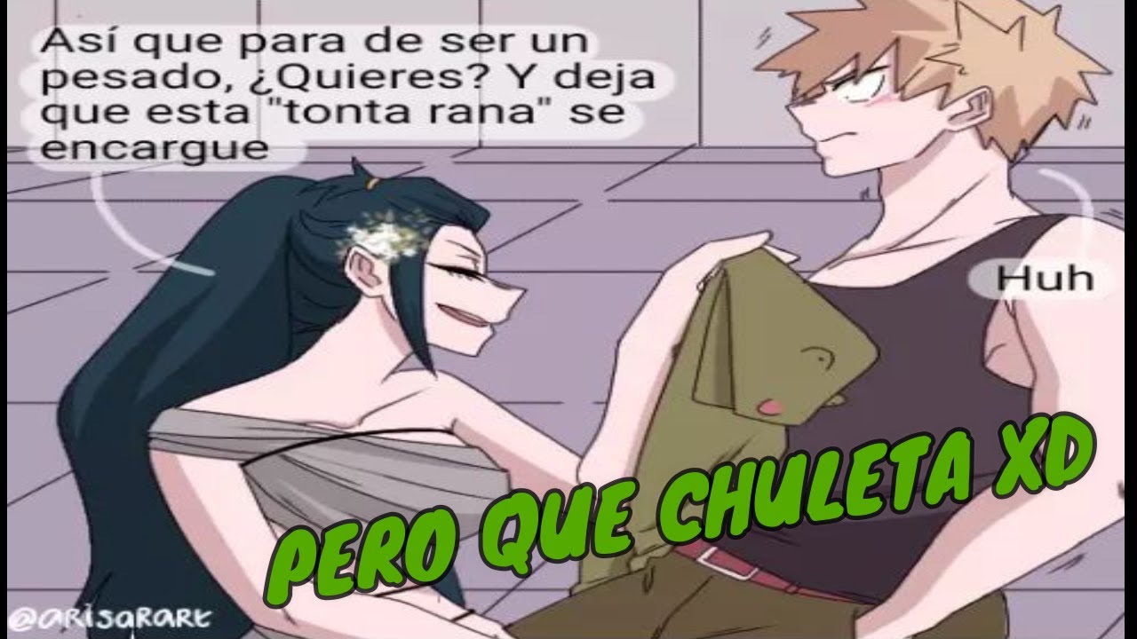 COMICS DE BOKU NO HERO ACADEMY {BAKUTSYU} EL ESCLAVO DE LA ANFIBIA {TSUYU AL ATAKE} COMIC CON MEMES