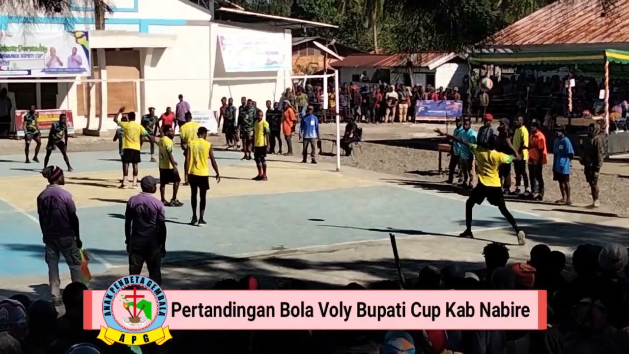 APG vc EMBUN EGEIDA  Bola Voly Bupati Cup Kab Nabire