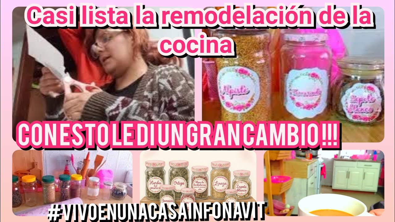 🩷🏡GRAN CAMBIO A LA COCINA INFONAVIT 🏡