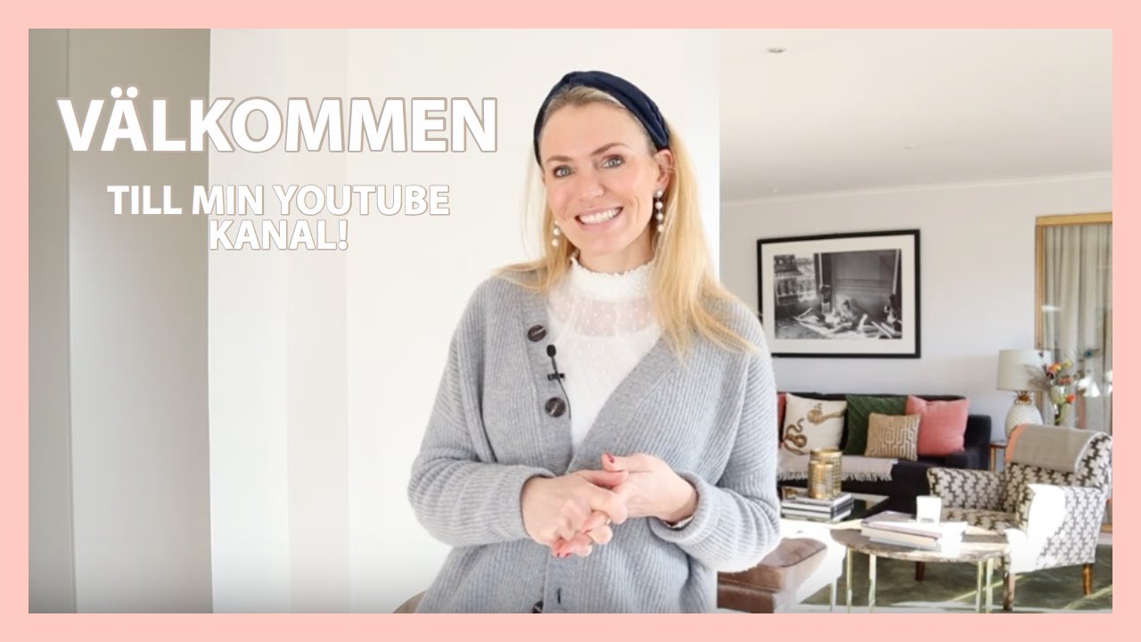 Inredning, Andrea Brodins youtubekanal