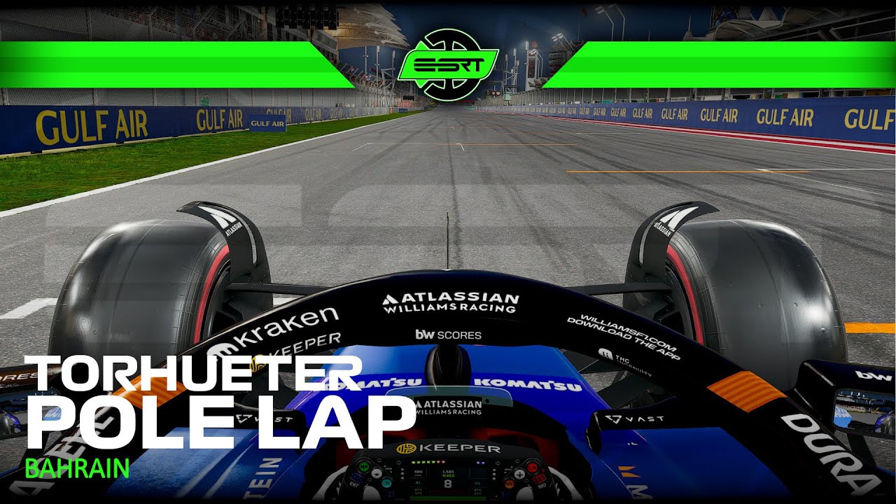 ESRT PRO LEAGUE | #BahrainGP | POLE LAP | Season 12