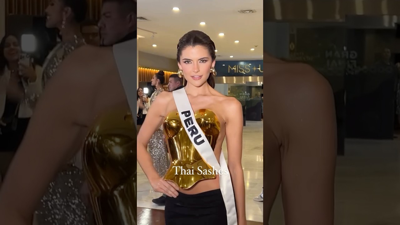 👑MISS UNIVERSE 2024  PERU TATIANA CALMELL EN SU ULTIMA SALIDA SORPRENDIO A TODOS CON ESTE LOOK 😍👑