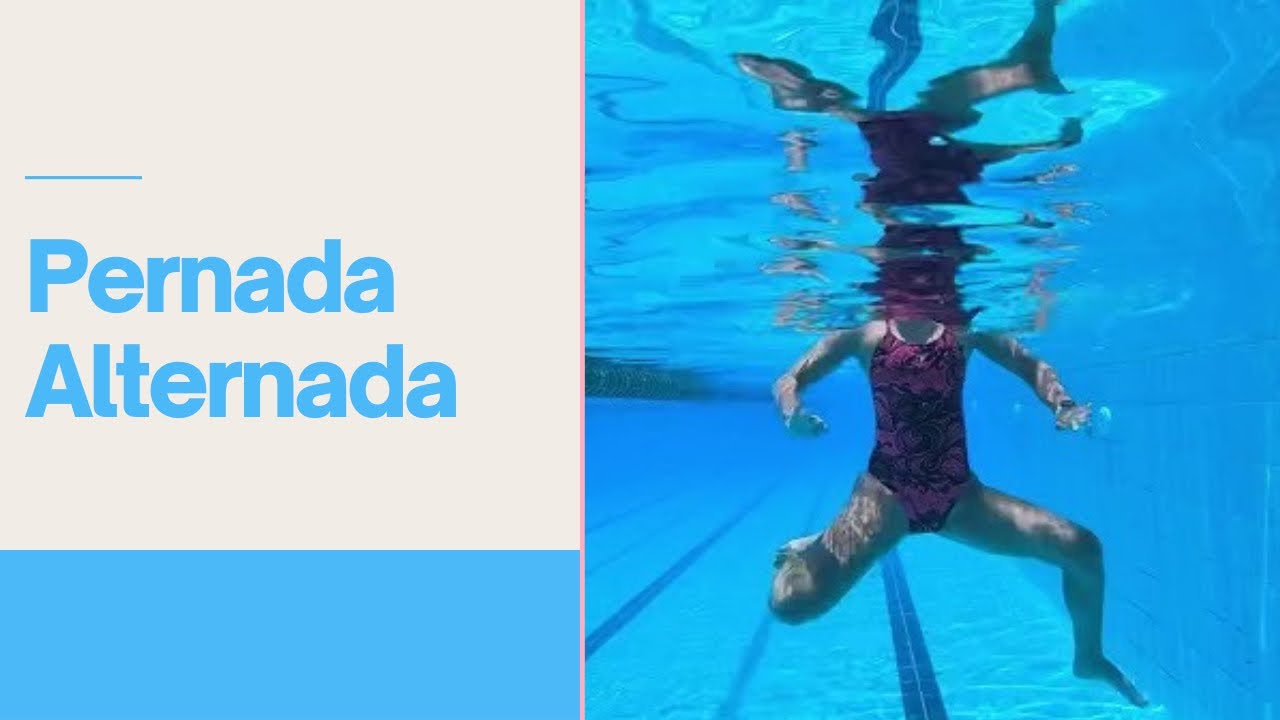 Pernada alternada (Eggbeater) - A pernada de sustentação do Nado Artístico e do Polo Aquático