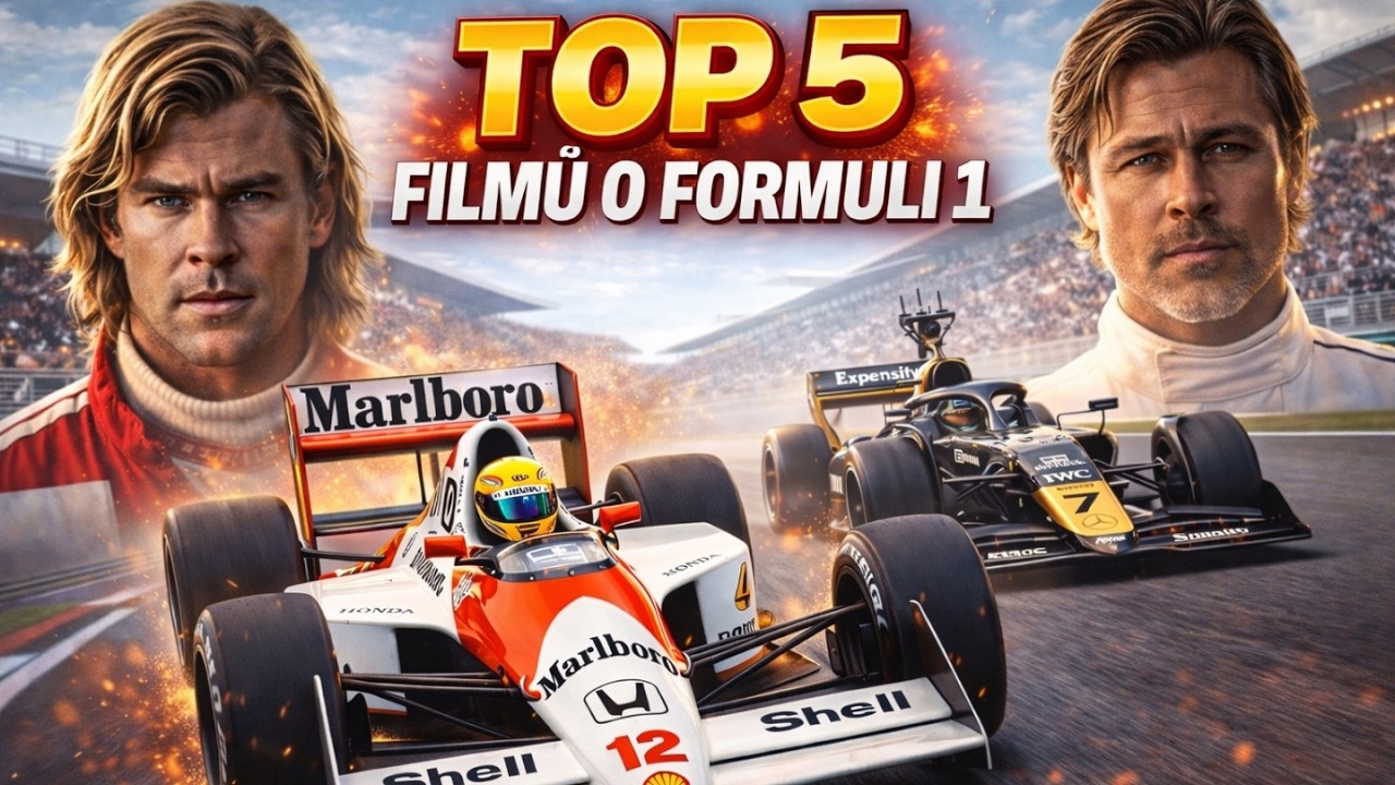 Tyhle filmy ti ukážou Formuli 1 jinak, než ji znáš (TOP 5) 🏆