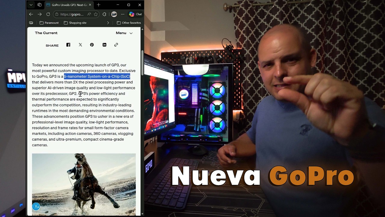 GoPro con IA… Esto Se Puso Serio#gopro