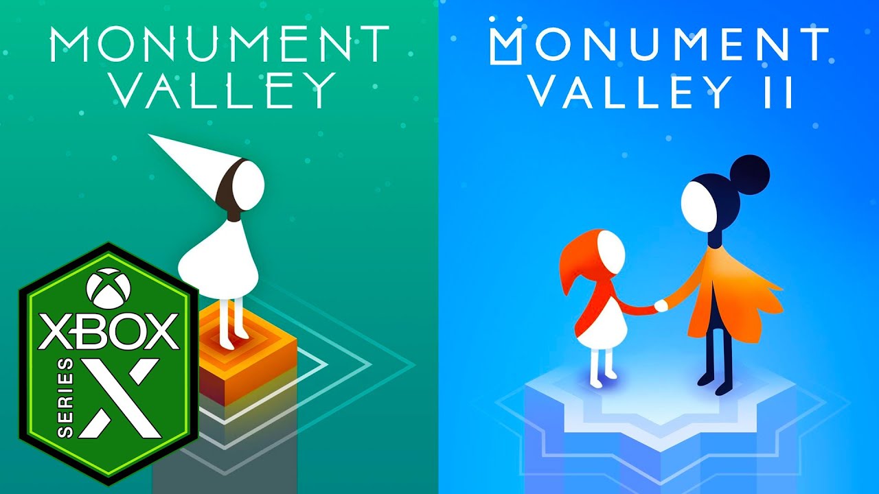 Monument Valley 1 & Monument Valley 2 Xbox Series X Gameplay [Optimized]