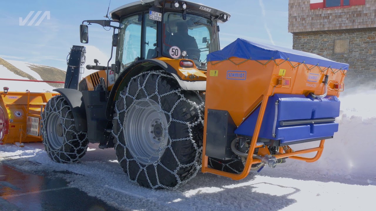 Schmidt Traxos | Attachable Spreader for Tractors (Winter Maintenance)