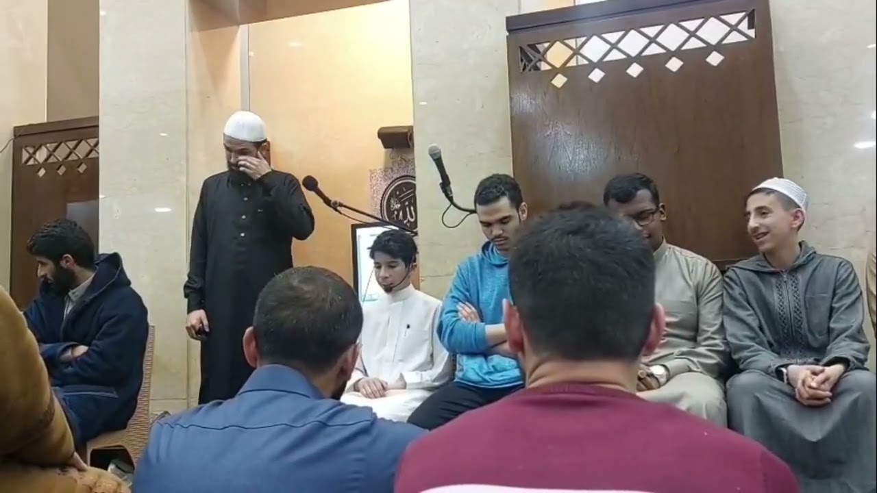 بفضل الله تعالى وفي ليلة السابع والعشرين اتم ابني علاء الدين حفظ كتاب الله تعالى 