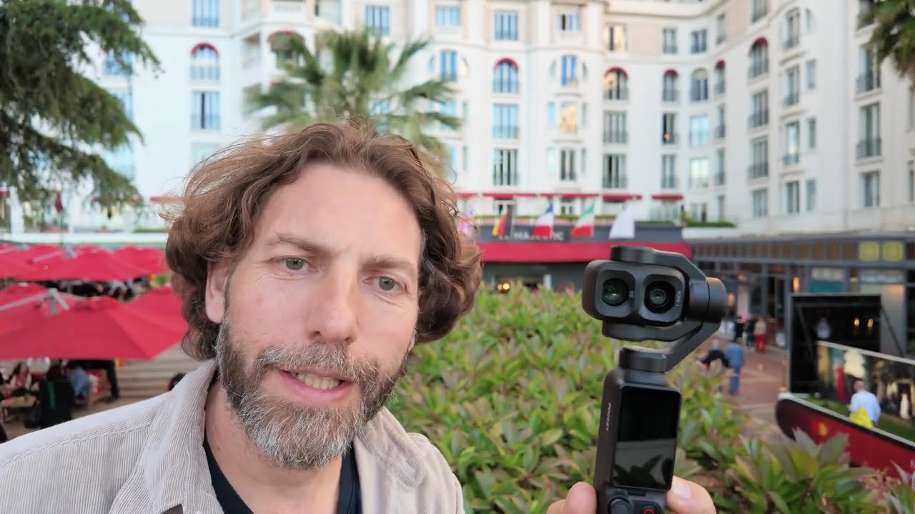 At Cannes for DJI Osmo Pocket 4P Hands-On
