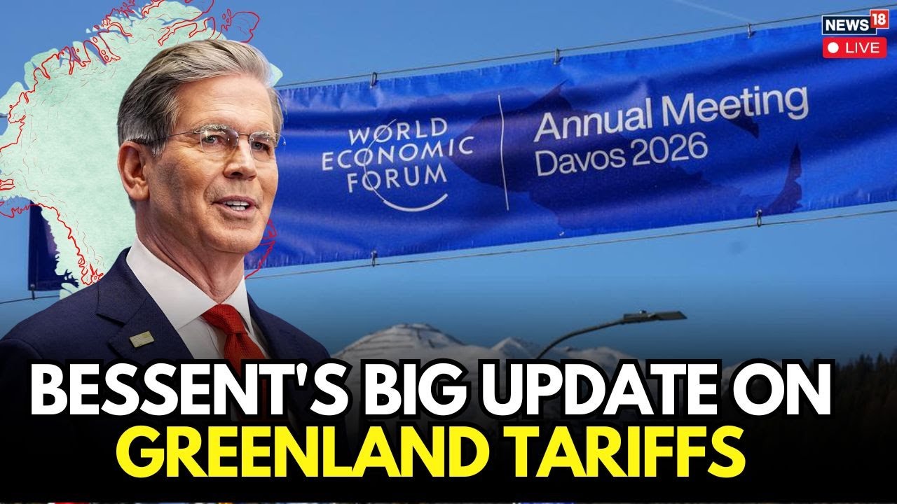 THE GREENLAND ULTIMATUM: Secretary Bessent Defends Trump's Tariff Threats at USA House | LIVE N18G