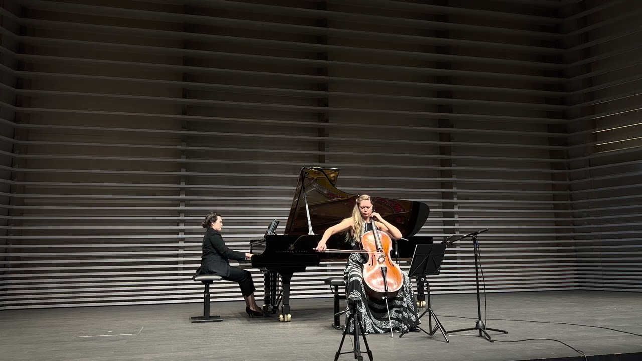 C.Holler and V.Dubrovina play Kodaly – Sonatina for cello &  piano