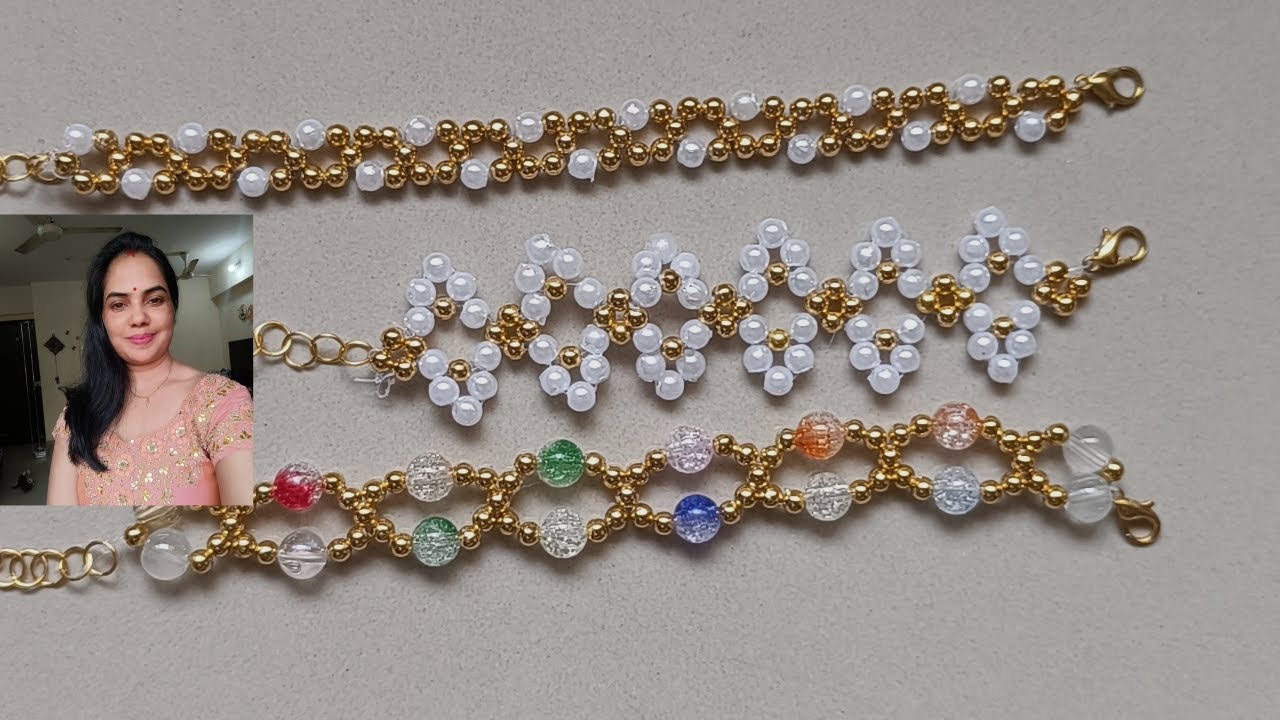 नए डिजाइन का मोती का ब्रेसलेट, new design pearl bracelet