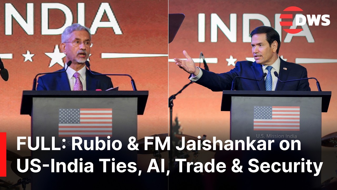 FULL SPEECHES: Sec Rubio & FM Jaishankar on US-India Ties, AI, Trade & Indo-Pacific Security | AC1E