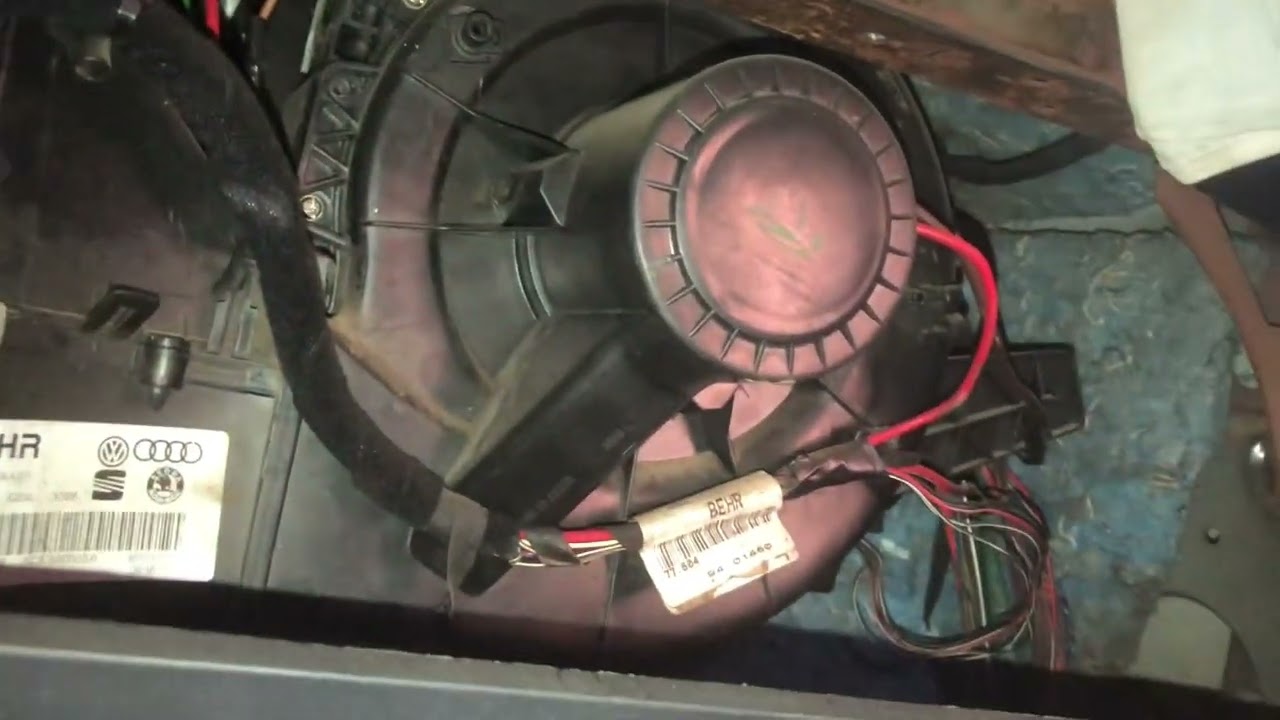 Como tirar o ventilador do ar condicionado do polo golf voyage gol