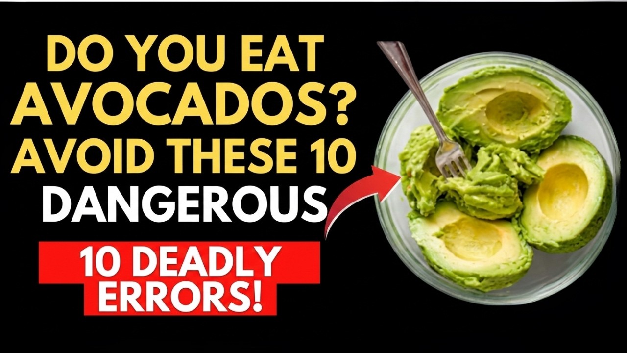 Do You Eat Avocados? Avoid These 10 Dangerous Mistakes | Avocado Mistakes Every Senior Must Know