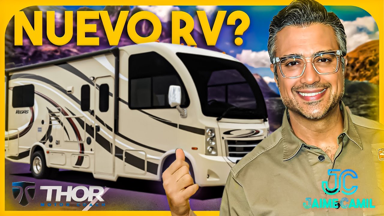 Nuestro nuevo THOR Motorcoach VEGAS 27.7! | Jaime Camil