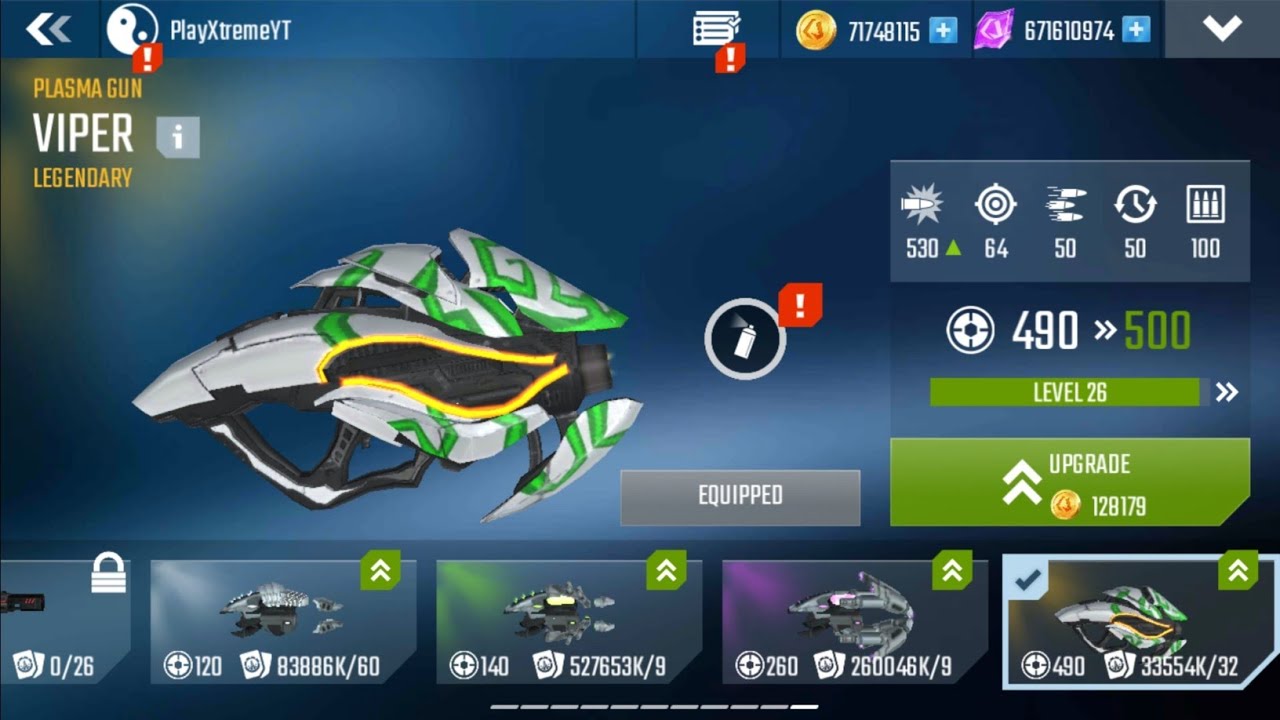 Nova Legacy Weapons Upgrade & Gameplay