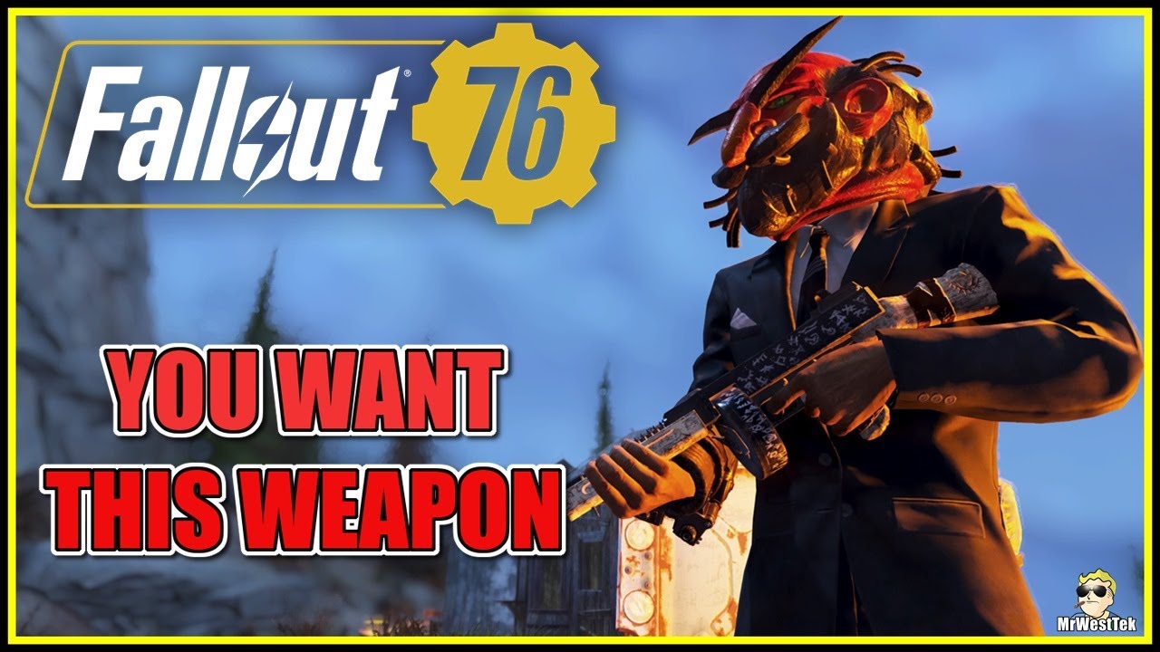 The Best Submachine Gun (The Elder's Mark) - Fallout 76