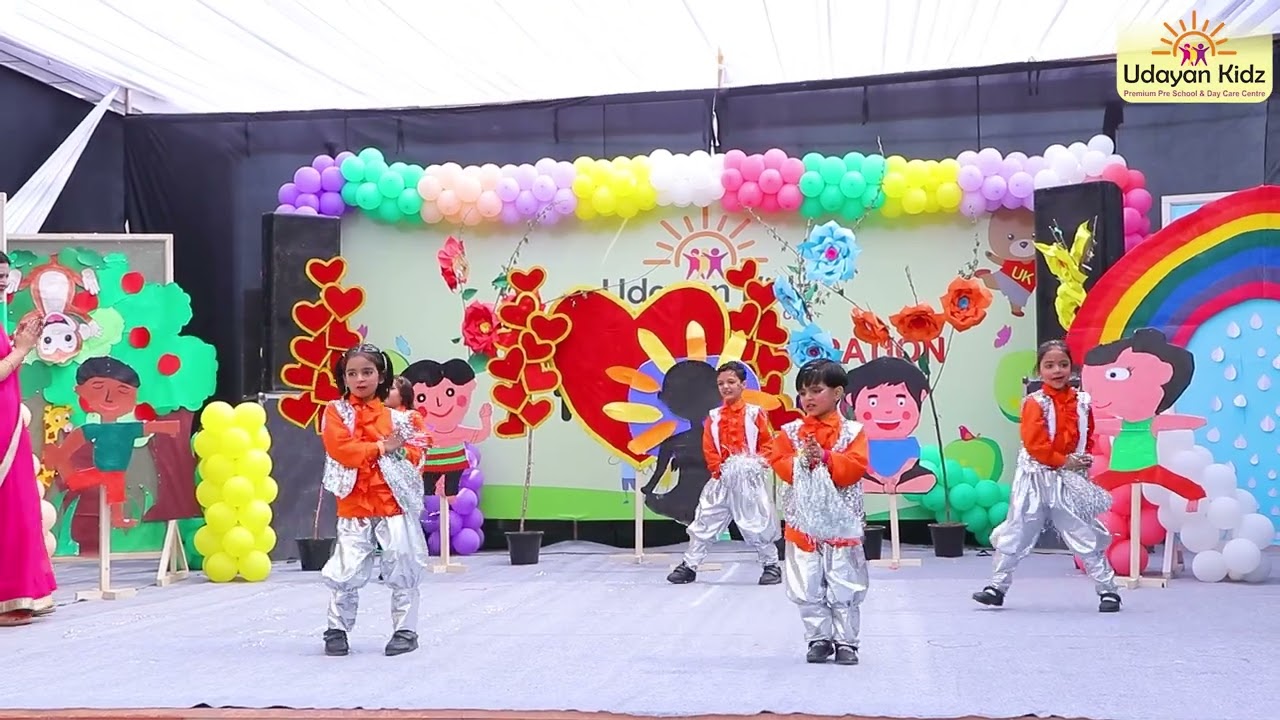 High-Energy Dance on 'Waka Waka' 🌟 | This Time for India | Udayan Kidz Annual Day