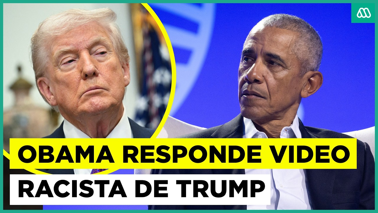 Barack Obama reaccionó a videos racistas de Donald Trump
