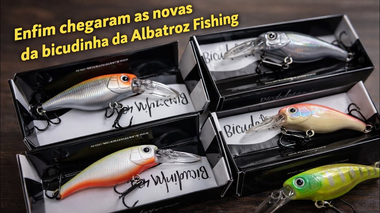 Review novas cores da isca Bicudinha da Albatroz Fishing! 😃🎣🐟