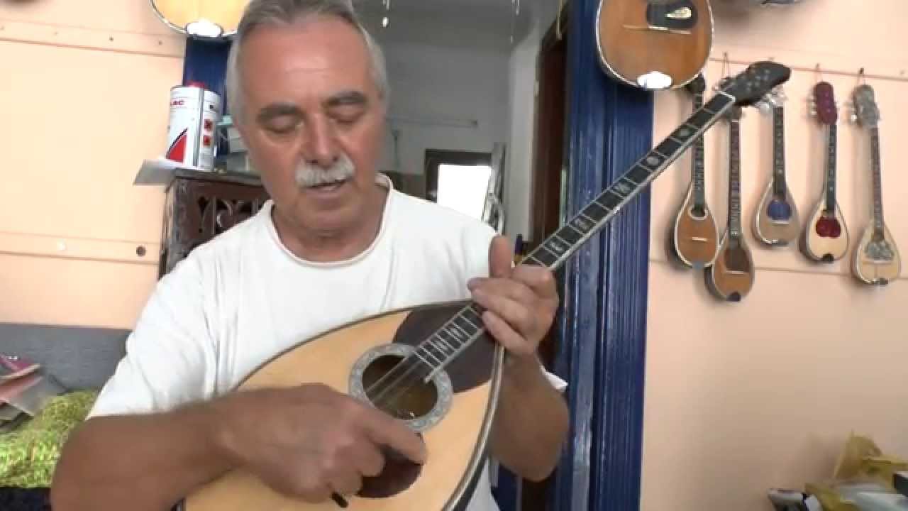 Greece/Ελλάδα | Yannis Loulourgas - a luthier from Samos/Σάμος presents the sound of his Bouzoukis