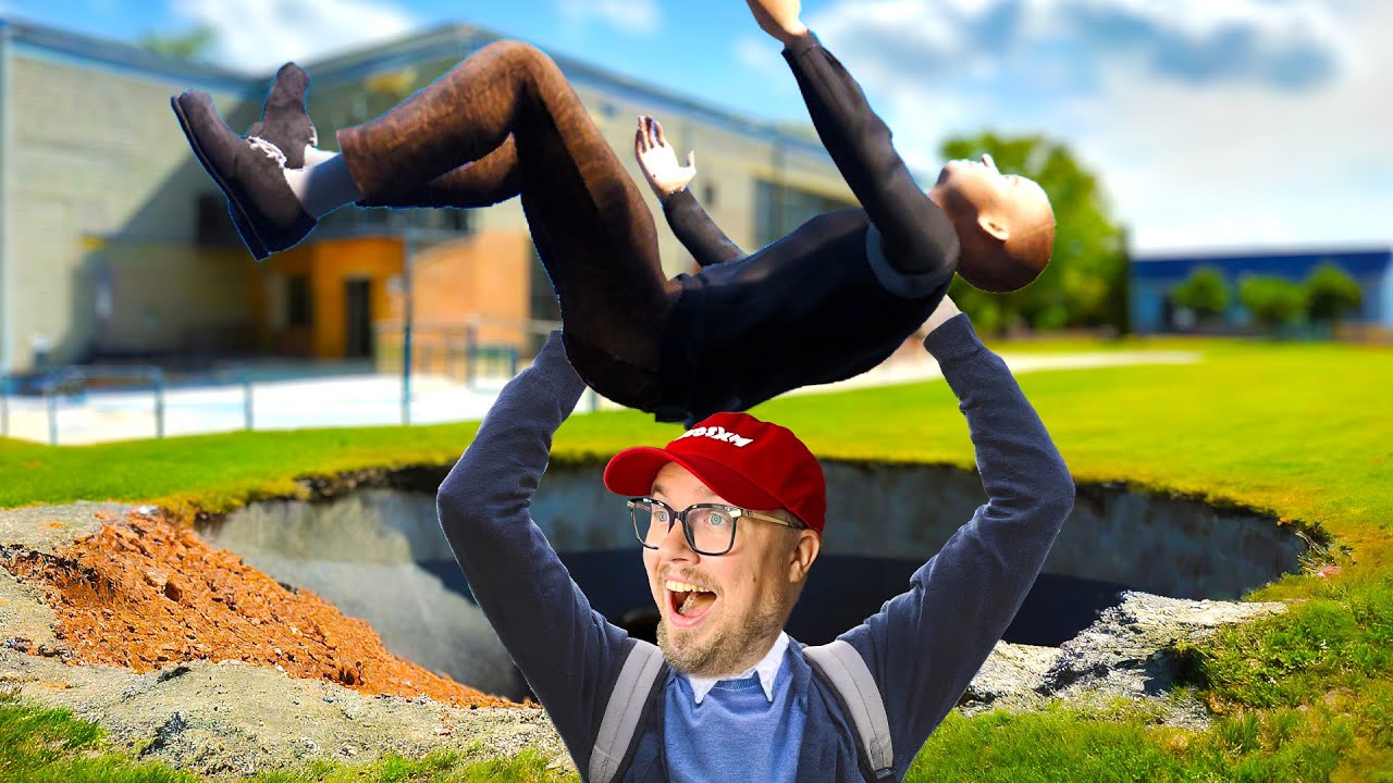 Jag är en vanlig elev som slänger elever i ett hål