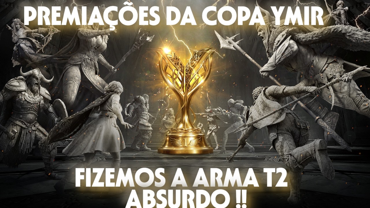 LEGEND OF YMIR - FIZEMOS A ARMA T2 E EVOLUIMOS MUITO EM UM SEMANA DE JOGO - PREMIAÇÕES DA COPA YMIR!
