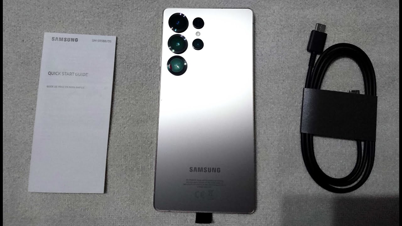 Samsung Galaxy S25 Ultra Unboxing
