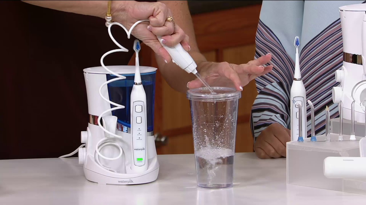 Waterpik 5.0 Complete Care System w/ Sonic Toothbrush & Water Flosser on QVC