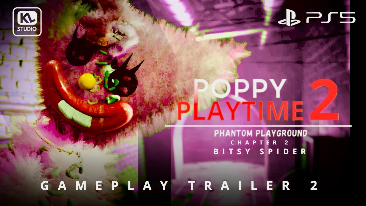 POPPY PLAYTIME PHANTOM PLAYGROUND chapter 2 gameplay trailer 2 (dreams PS5)