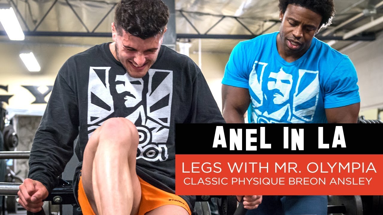 Anel in LA | Legs With Mr. Olympia Breon Ansley!