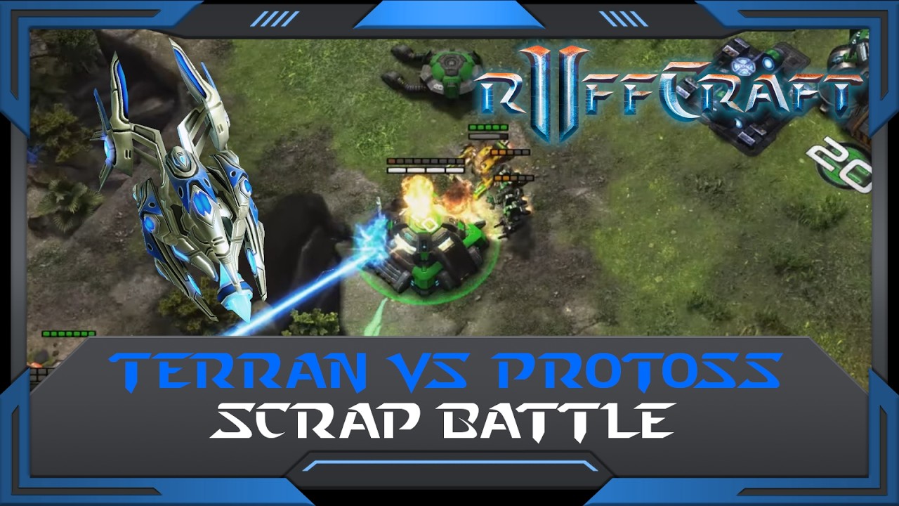 StarCraft 2 (RuFF Highlight): Scrap Battle