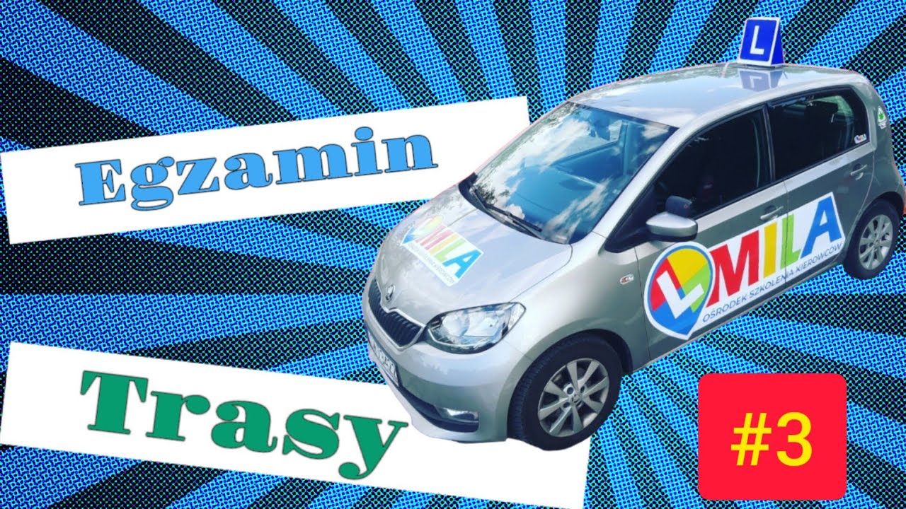 Trasa egzamin kat B cz.3 Szkoła Jazdy MILA Oleśnica