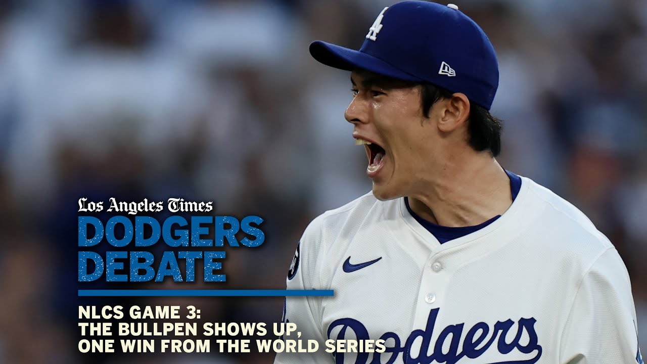 Dodgers bullpen shows up, brings team one win from the World Series | Dodgers Debate